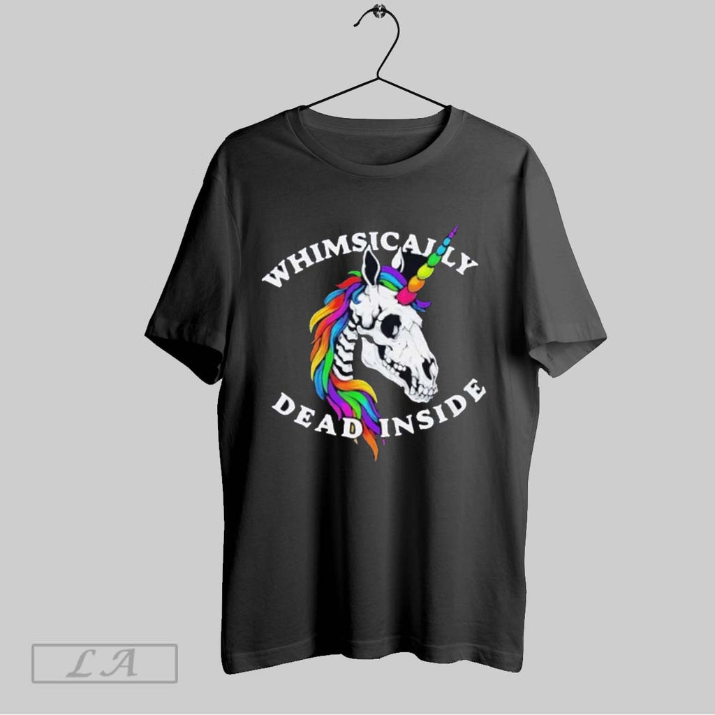 Original Unicorn Rainbow Whimsically Dead Inside