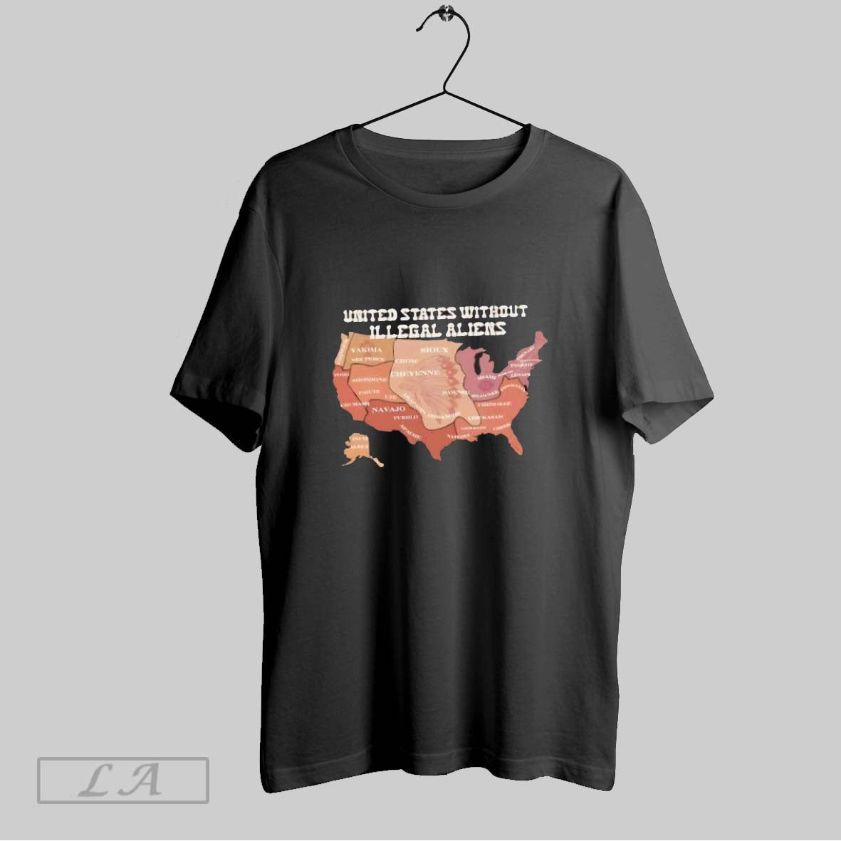 Original United States Without Illegal Aliens Us Map
