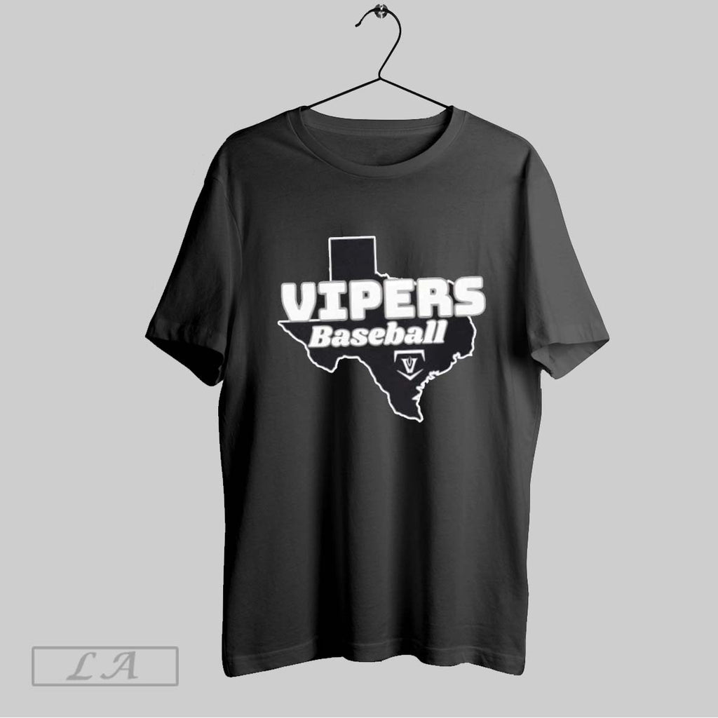 Original Vandegrift Crown Trio Baseball Texas Map