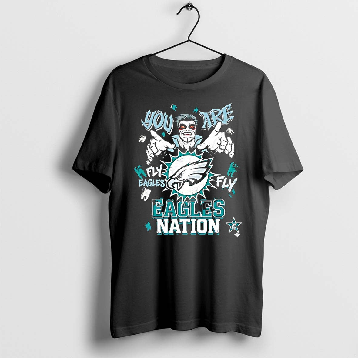 Original Wwe Drops Danhausen X Philadelphia Eagles Nation Tshirts Jpg