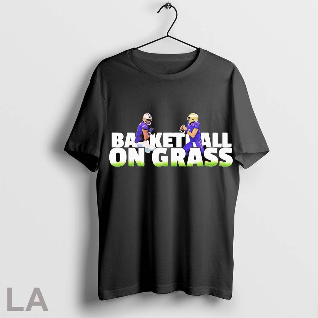 Original Washington Huskies Basketball On Grass
