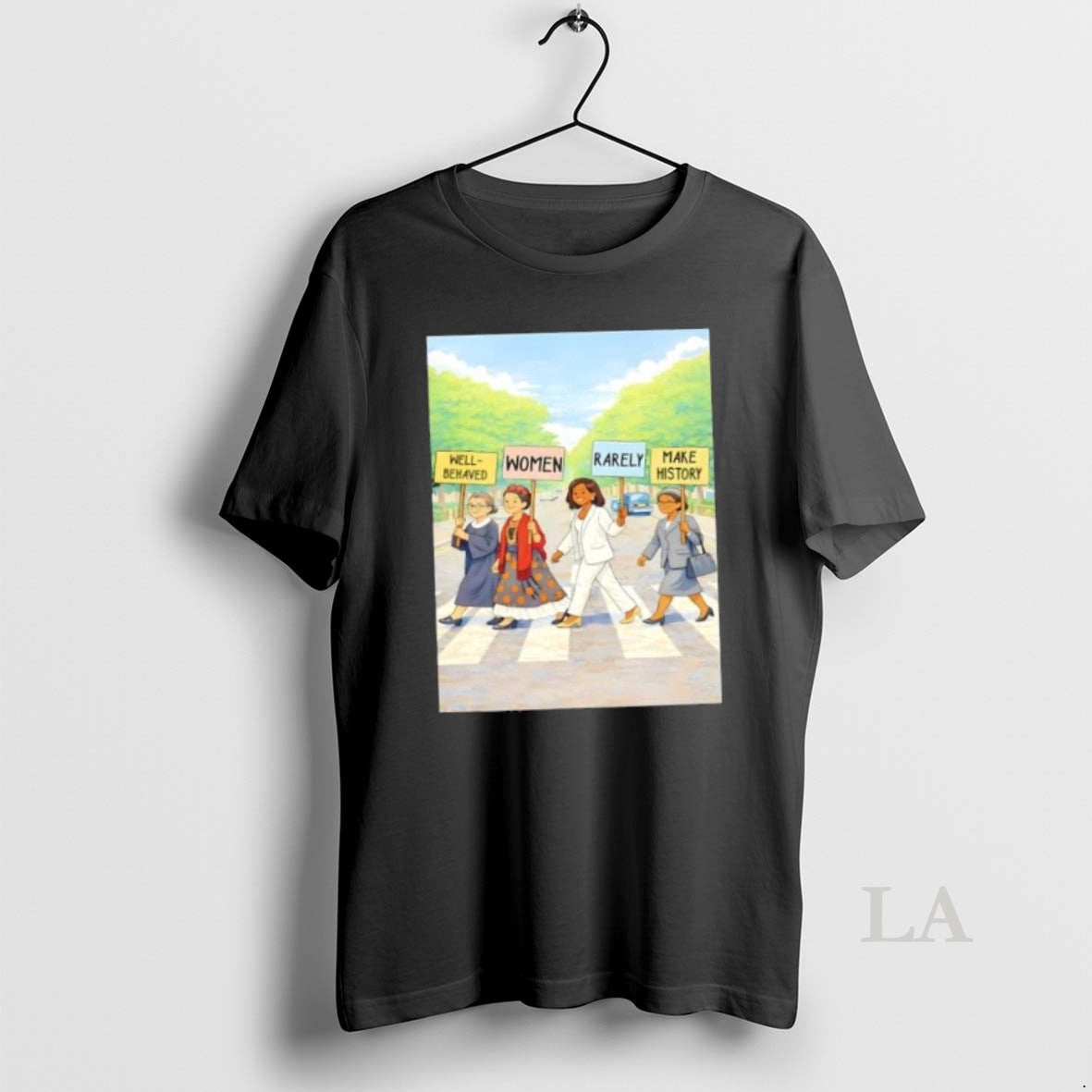 Original Well Behaved Women Rarely Make History Abbey Road Post T-Shirts, Hoodie, Sweatshirt | AU01DripNestTees.com