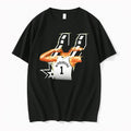 Original Wembanyama Flexing Back View Wembanyama 1 Nba San Antonio Spurs Black Tshirts