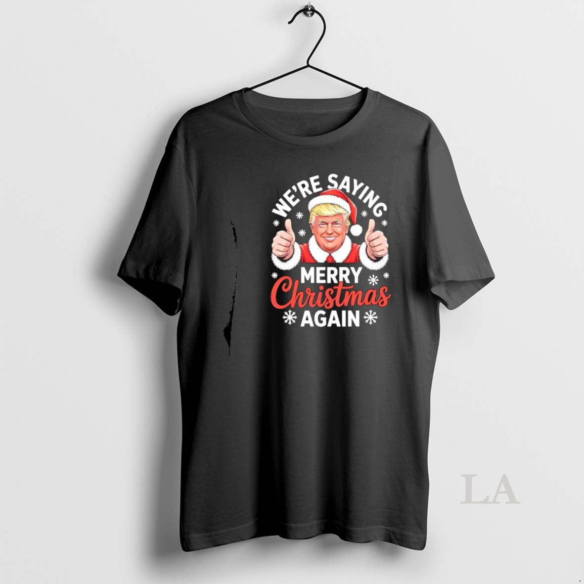 Original Were Saying Merry Christmas Again Funny Trump T-Shirts, Hoodie, Sweatshirt | AU01DripNestTees.com