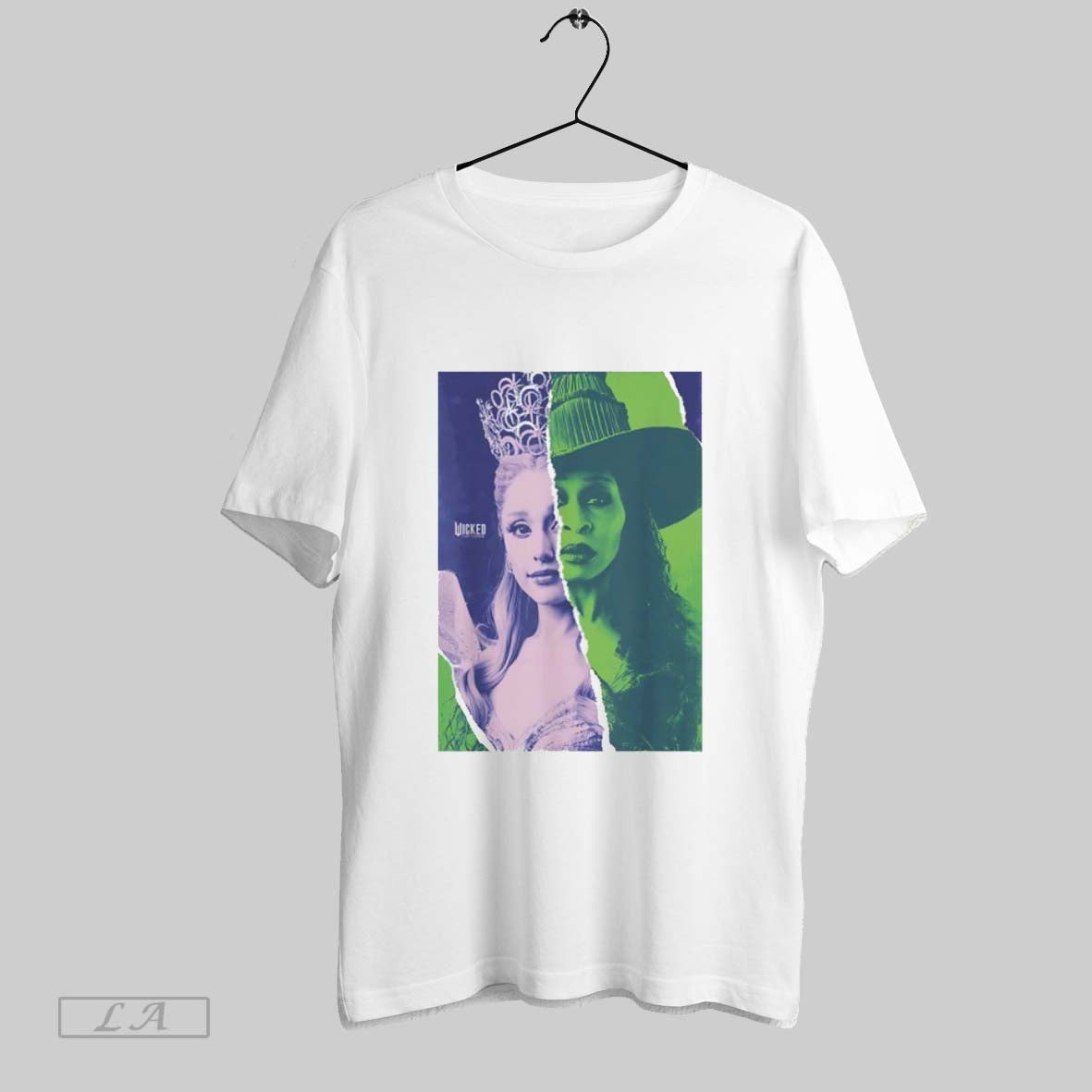 Original Wicked For Good Glinda And Elphaba Split Graphic