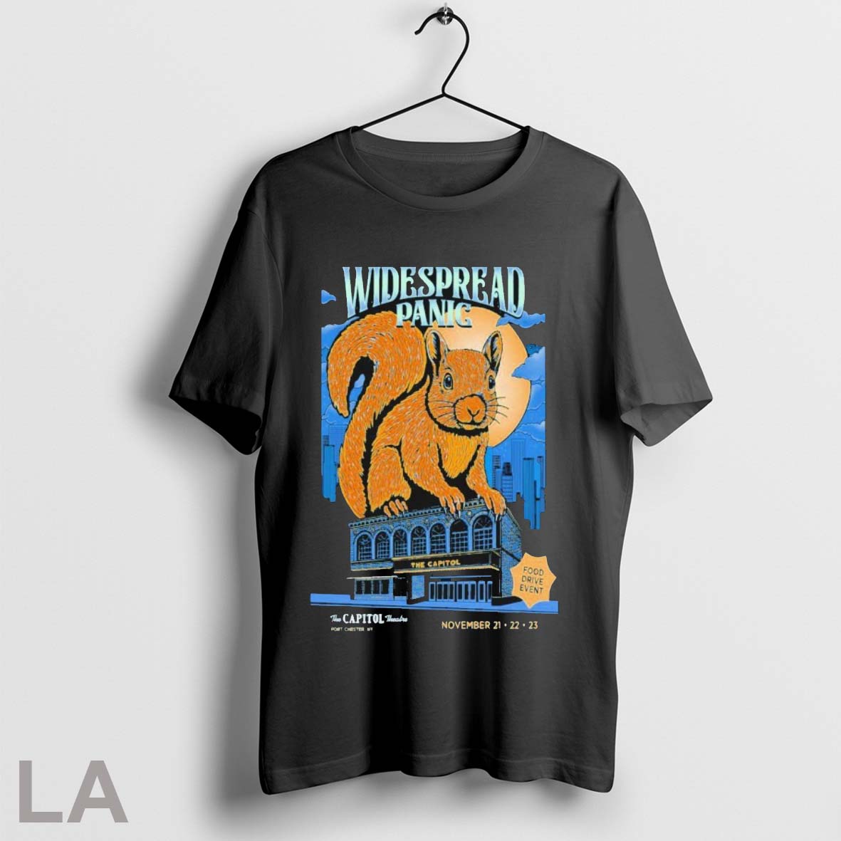 Original Widespread Panic Nov 21 23 2025 The Capitol Theatre In Port Chester Ny Squirrel