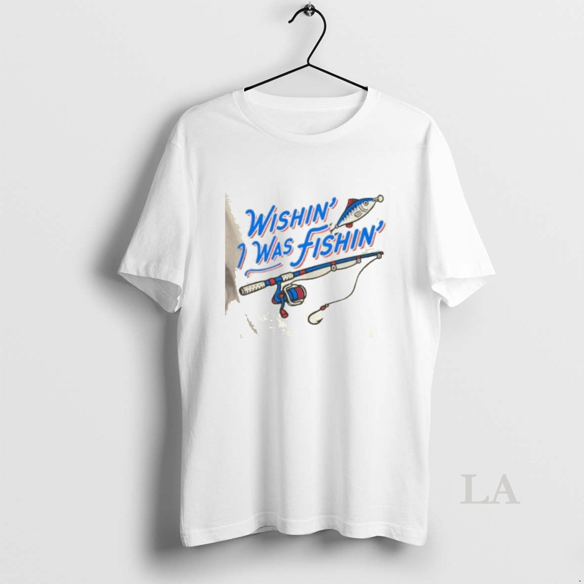 Original Wishin I Was Fishin Graphic T-Shirts, Hoodie, Sweatshirt | AU01DripNestTees.com