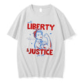 Original With Liberty And Justice For All Liberal 4th Of July Tshirts Jpg