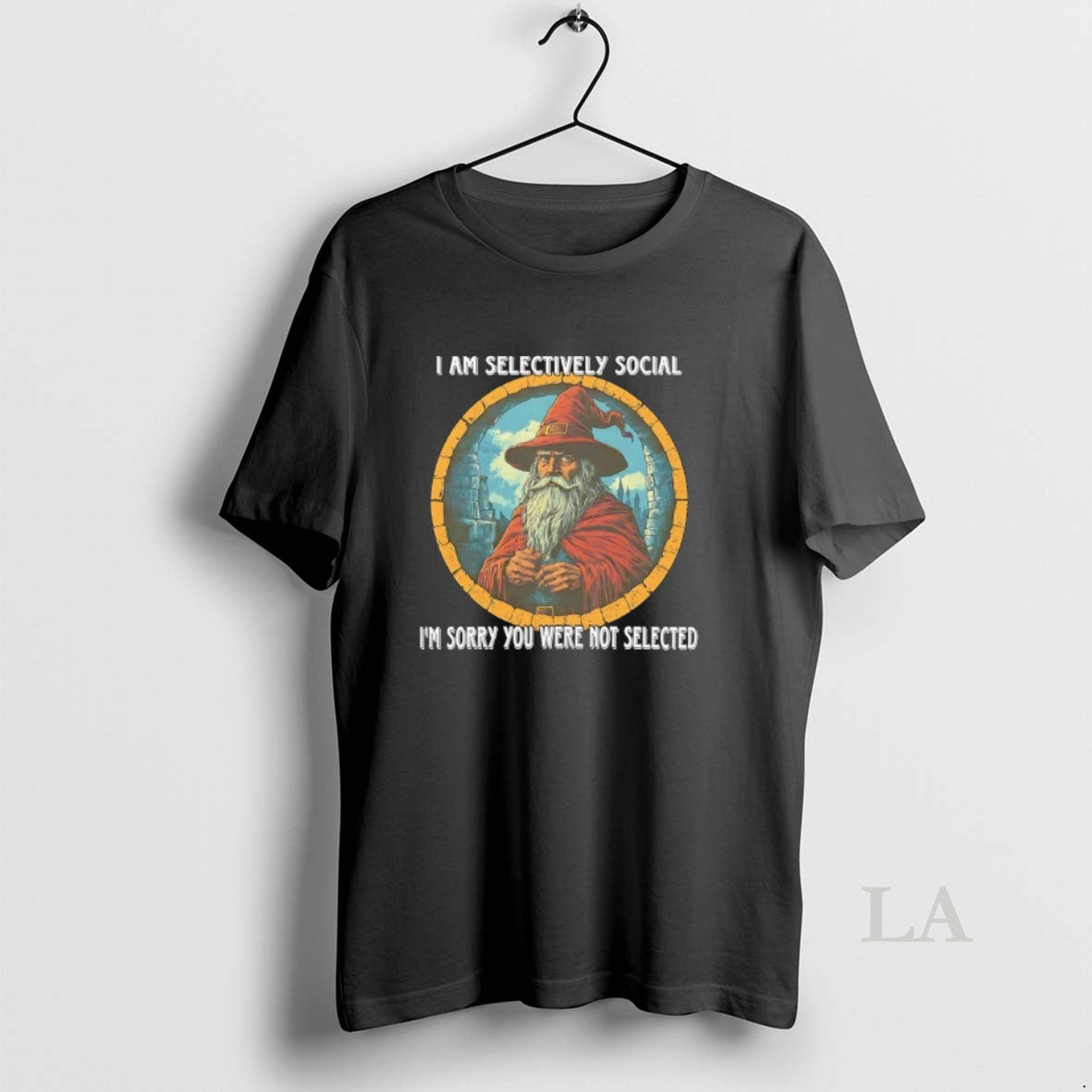 Original Wizard I Am Selectively Social Im Sorry You Were Not Selected T-Shirts, Hoodie, Sweatshirt | AU01DripNestTees.com
