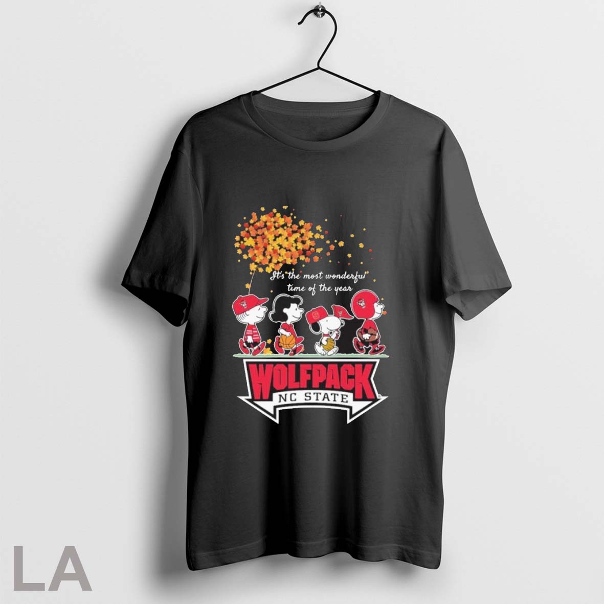 Original Wolfpack Nc State Peanuts Its The Most Wonderful Time Of The Year