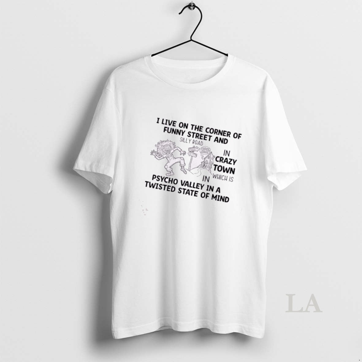 Original Women I Live On The Corner Of Funny Street And Silly Road In Crazy T-Shirts, Hoodie, Sweatshirt