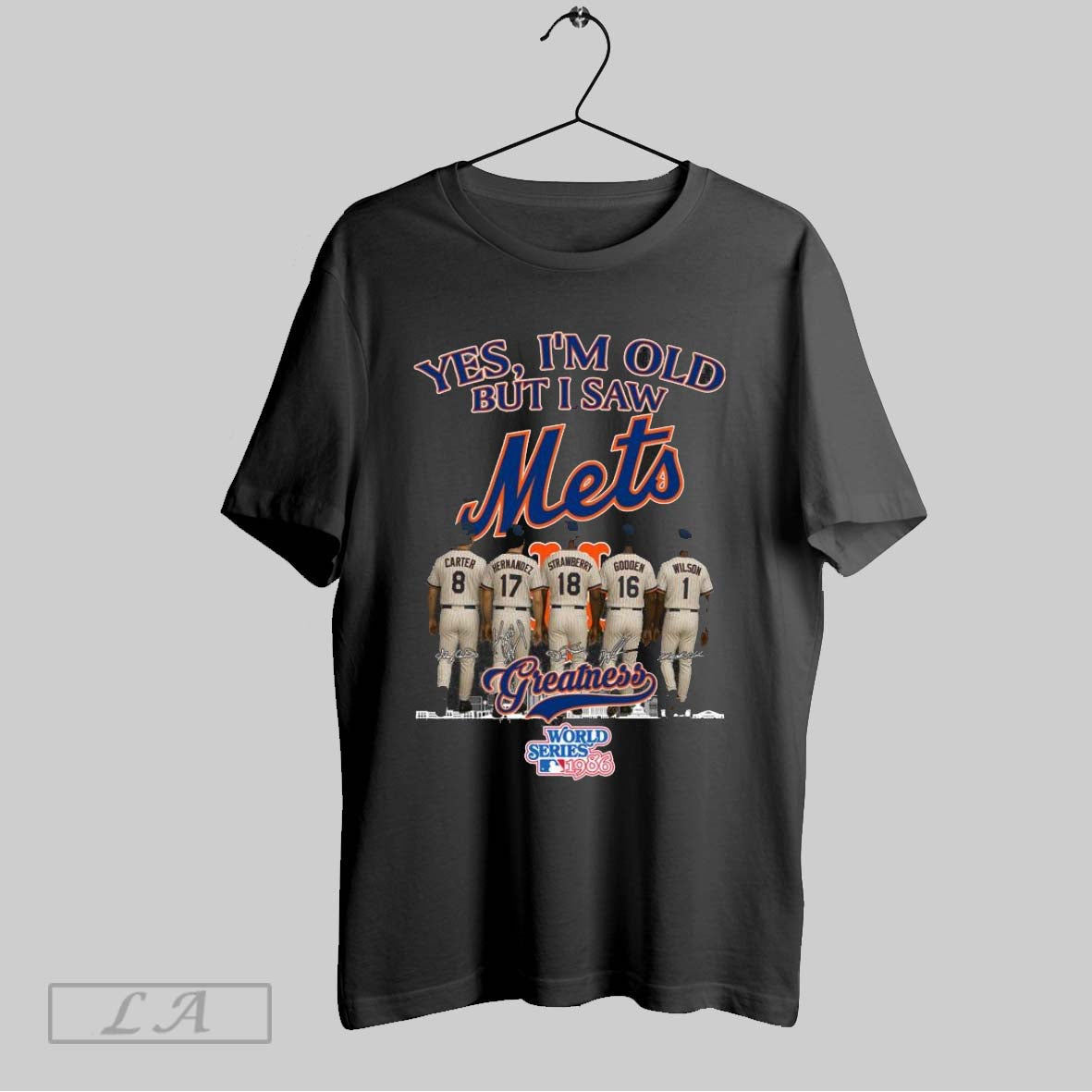 Original Yes Im Old But I Saw Greatness New York Mets Gary Carte Keith Hernandez