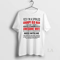 Original Yes Im A Spoiled Grumpy Old Man But Not Yours Im The Property Of T-Shirts, Hoodie, Sweatshirt | AU01DripNestTees.com