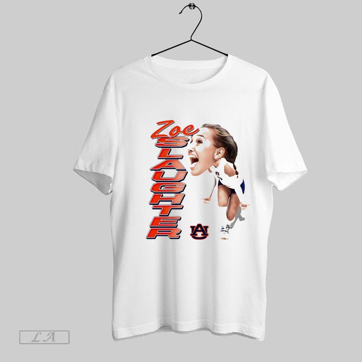 Original Zoe Slaughter Auburn Tigers Caricature