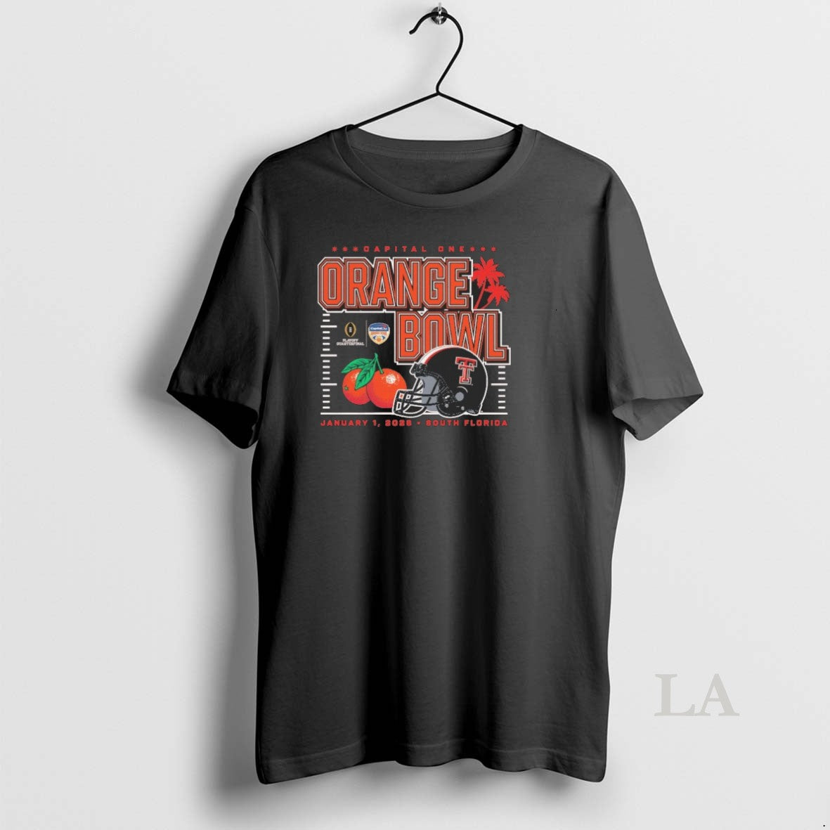 Original Capital One Orange Bowl Texas Tech Red Raiders On Jan 1 2026 At South T-Shirts, Hoodie, Sweatshirt