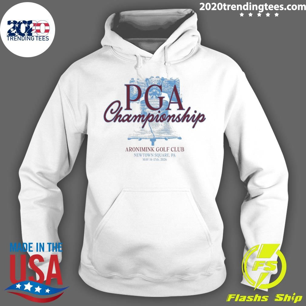 PGA Championship x Barstool Golf Aronimink Golf Club Pocket Tee Shirt