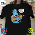 Brick Tamland I Love Lamp Genie Anchor Tee Shirt