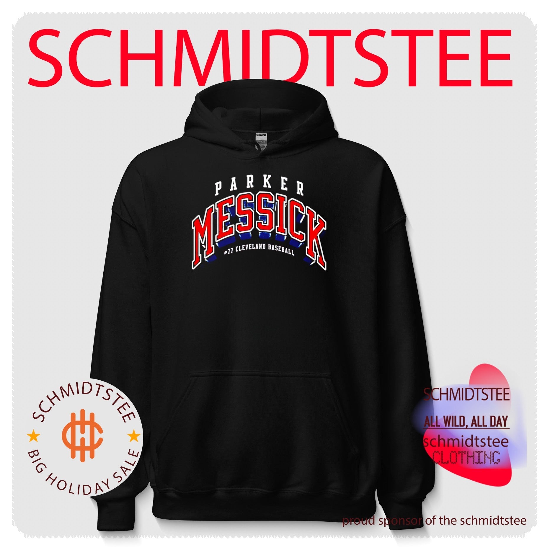 Parker Messick Cleveland Guardians Collegiate Arch shirt