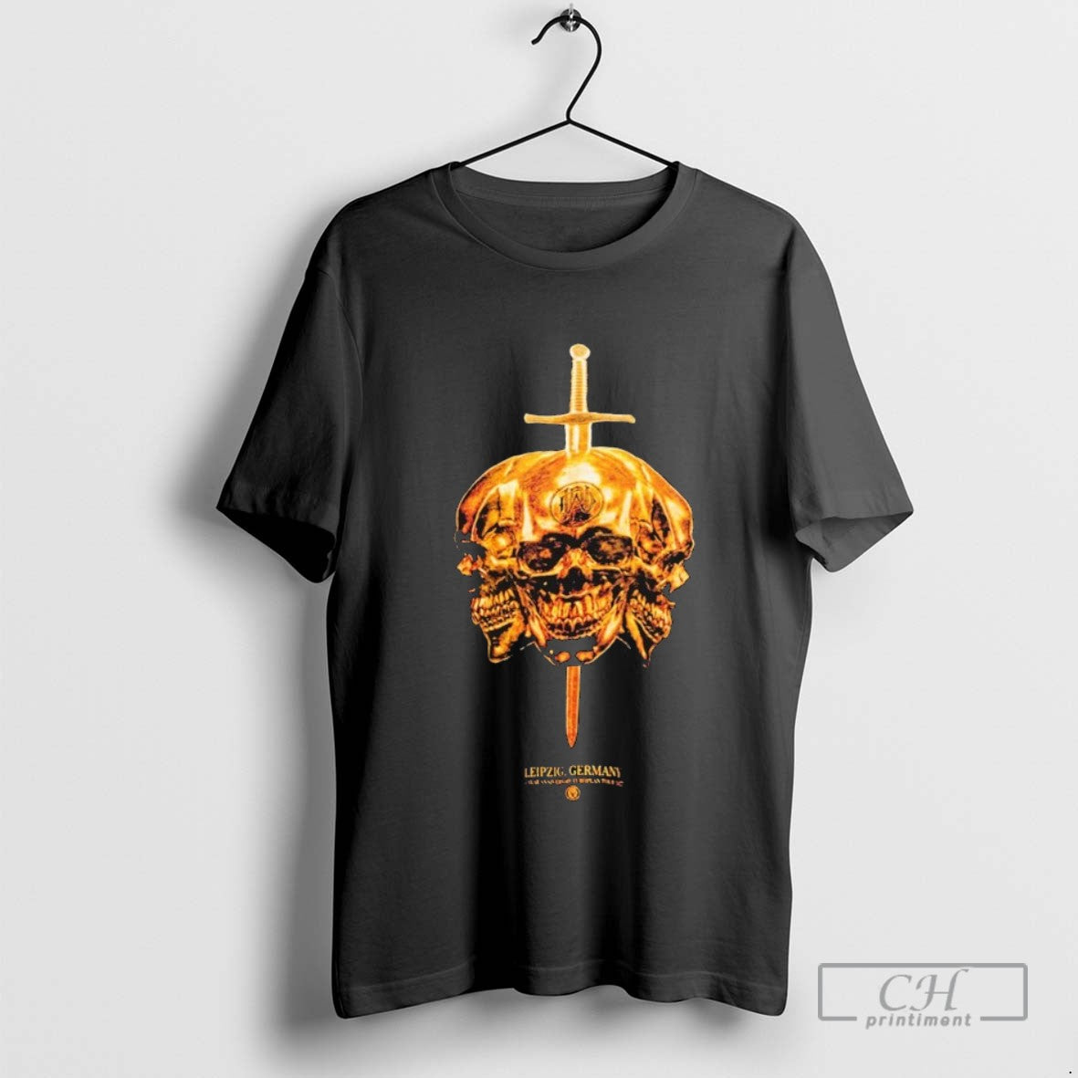 Parkway Drive Leipzig Germany 20 Year Anniversary European Tour 2025 Skulls Sword
