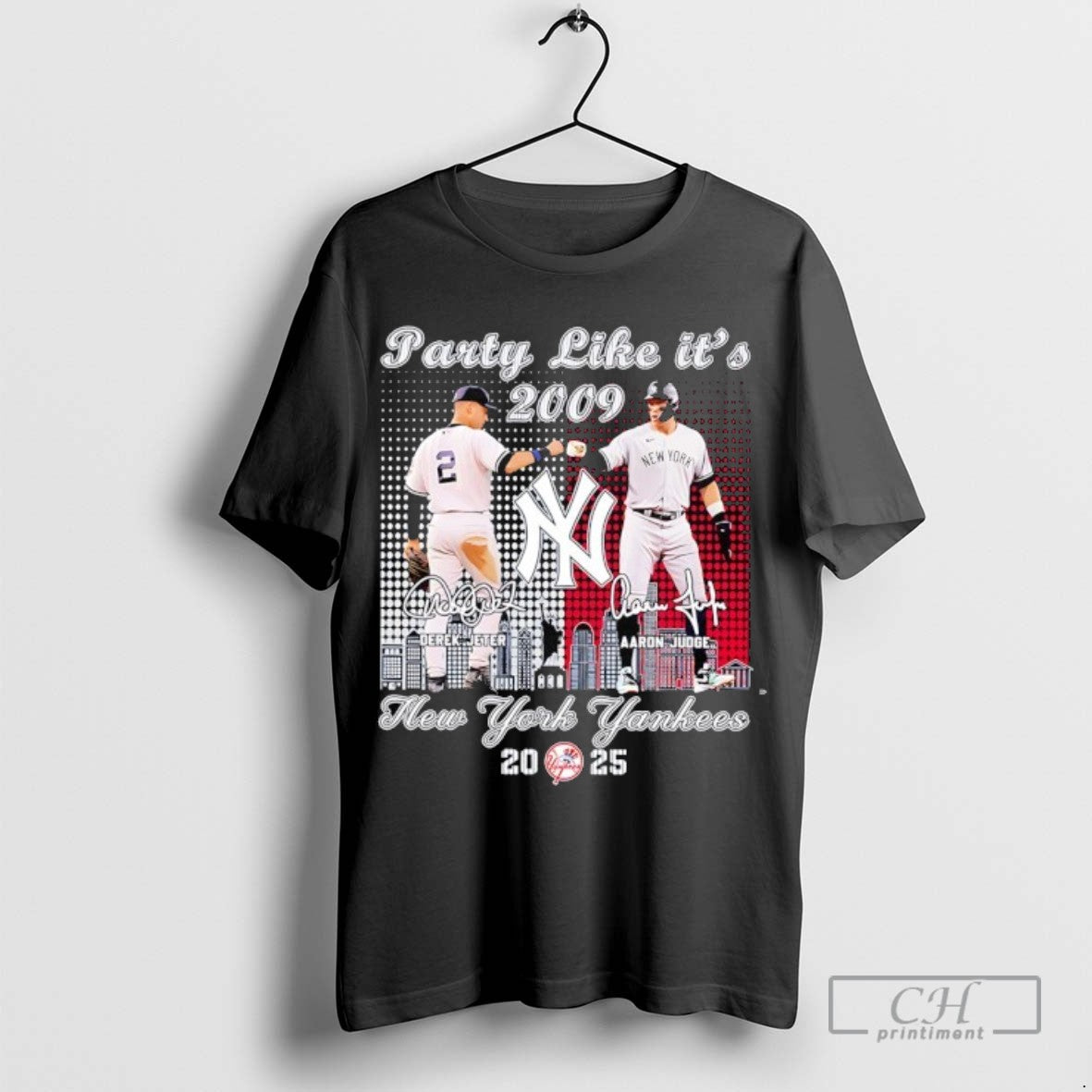 Party Like Its 2009 Derek Jeter And Aaron Judge New York Yankees Baseball Signatures 2025