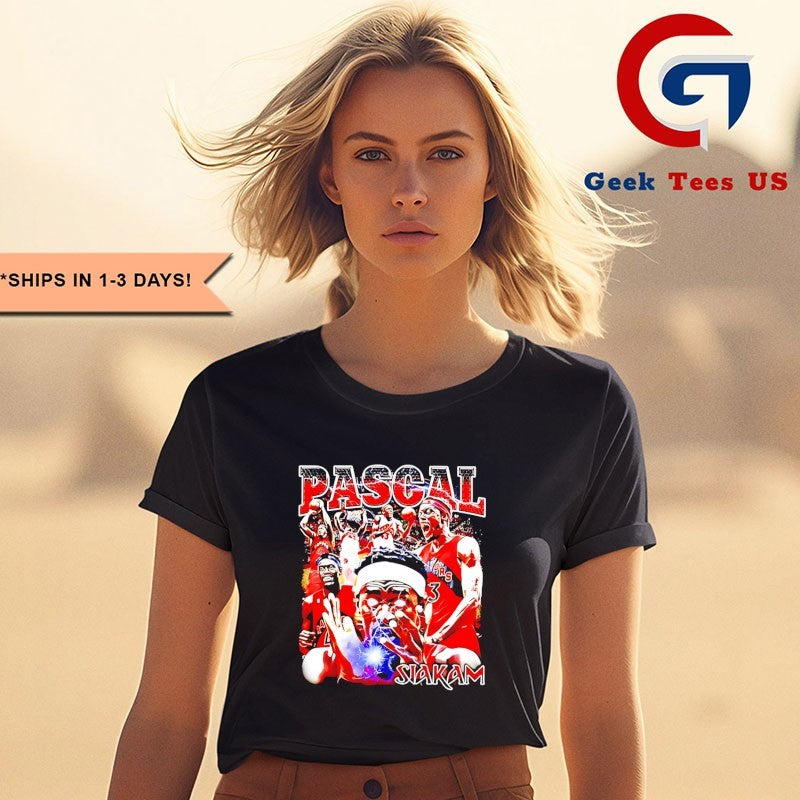Pascal Siakam Toronto Raptors thunder eyes graphic shirt