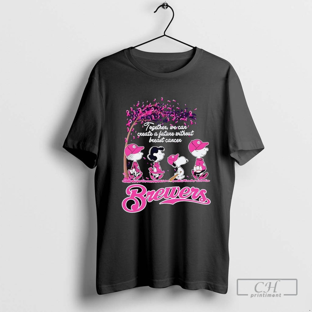 Peanuts Milwaukee Brewers Together We Can Create A Future Without Breast Cancer