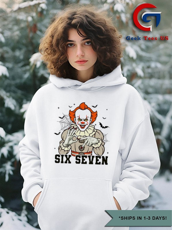 Pennywise six seven Halloween funny shirt