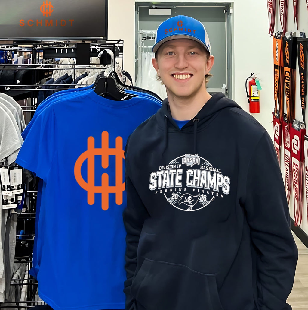 Perkins Pirates 2026 OHSAA Baseball D4 State Champions shirt