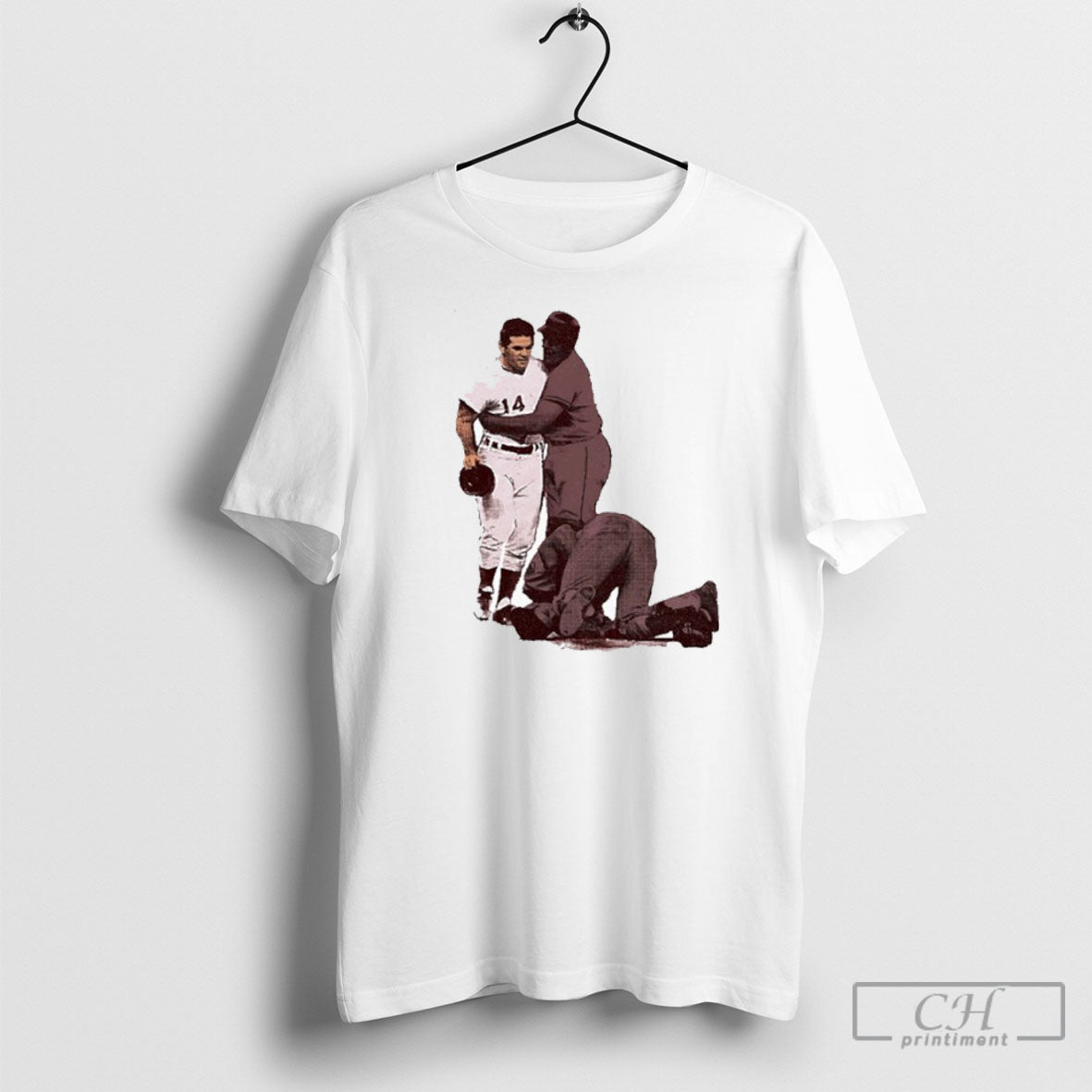 Pete Rose Cincinnati Reds Levels Ray Fosse Shirt Tee
