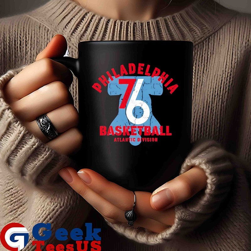 Philadelphia 76ers basketball Atlantic Division logo shirt