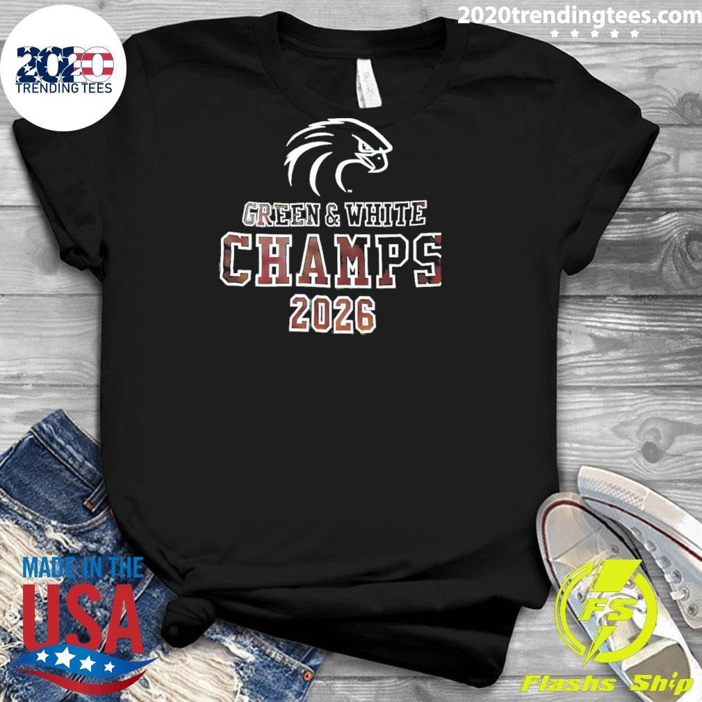 Philadelphia Eagles Football Green and White Champs 2026 shirt