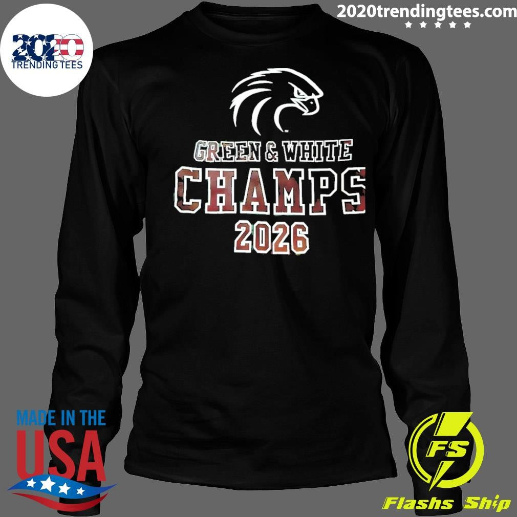 Philadelphia Eagles Football Green and White Champs 2026 shirt