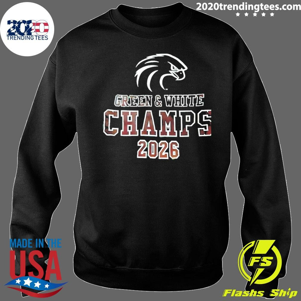 Philadelphia Eagles Football Green and White Champs 2026 shirt
