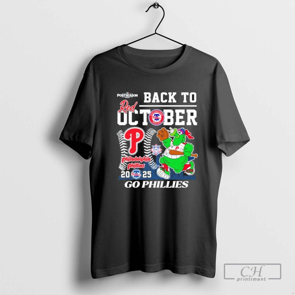 Philadelphia Phillies Back To Red October 2025 Go Phillies