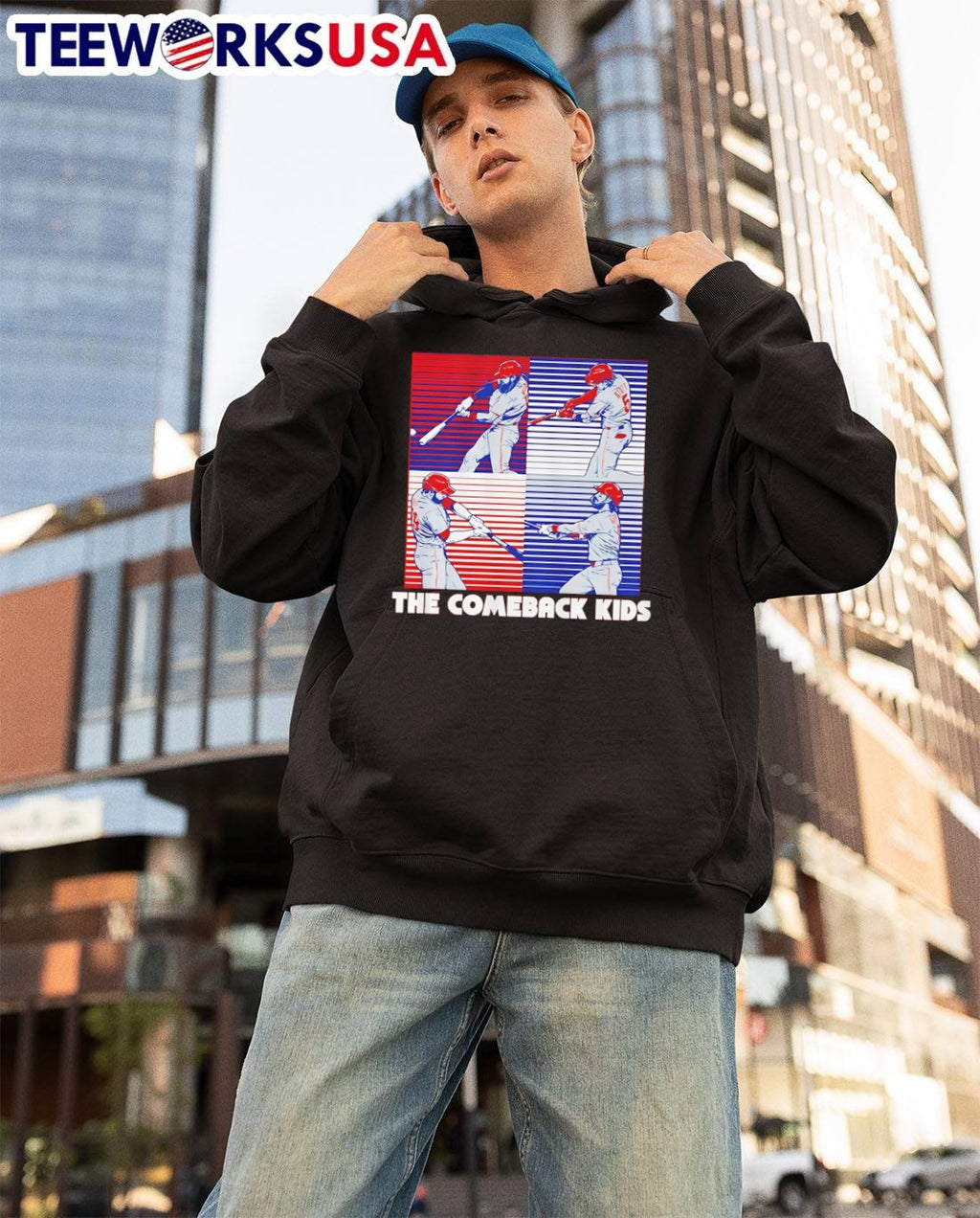 Philadelphia Phillies The Comeback Kids Bryce Harper Bryson Stott T-Shirt