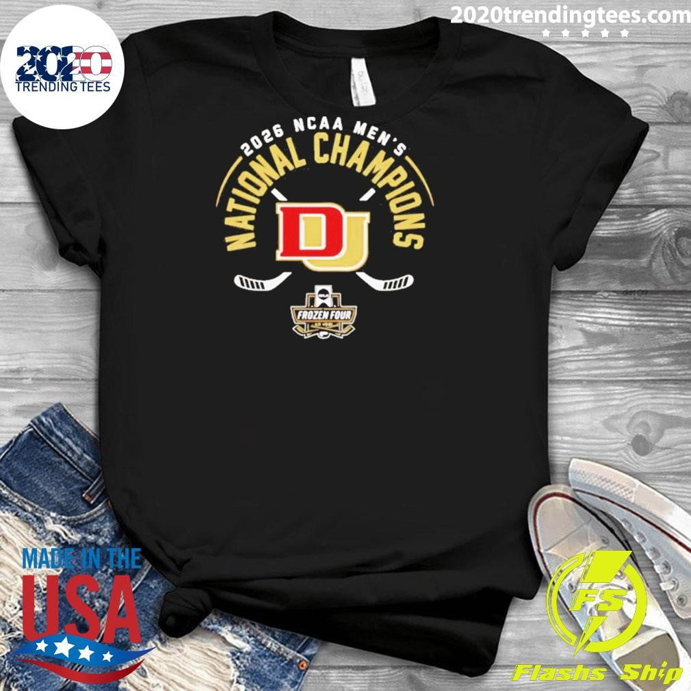 Pioneers Men’s Ice Hockey National Champions ’26 Retro Shirt