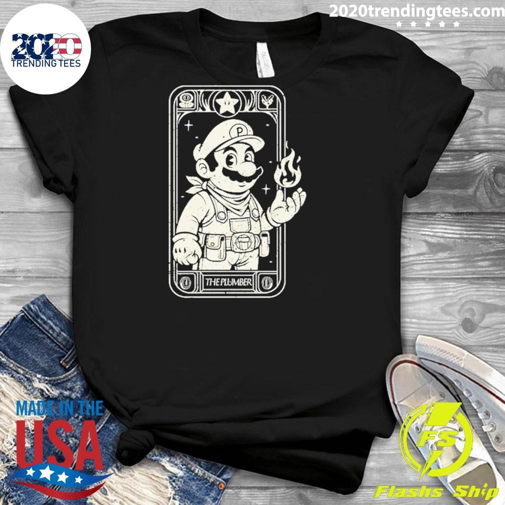 Pittsburgh Pirates Cute Logo Shirtthe Plumber Mario Bros Game Shirt
