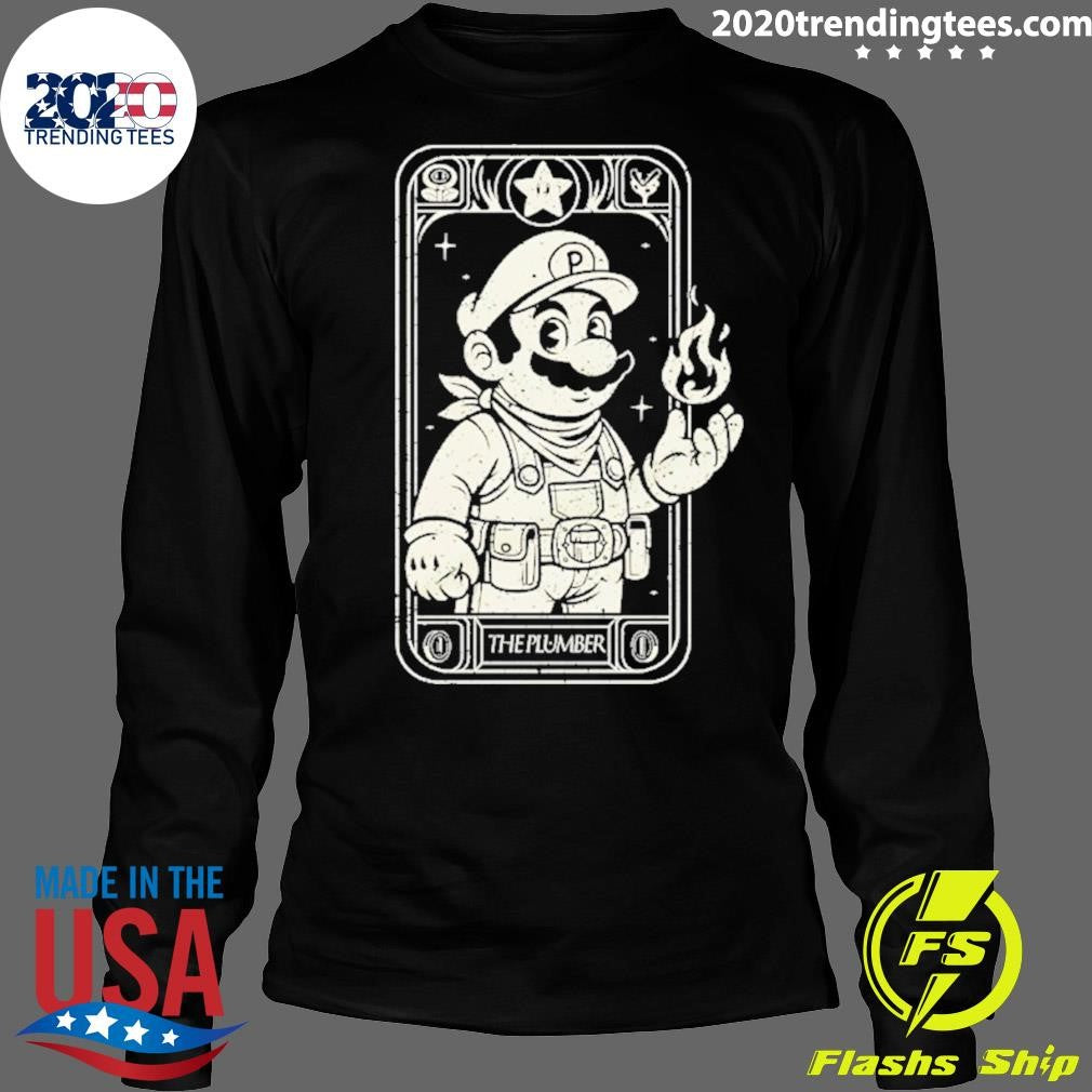 Pittsburgh Pirates Cute Logo Shirtthe Plumber Mario Bros Game Shirt