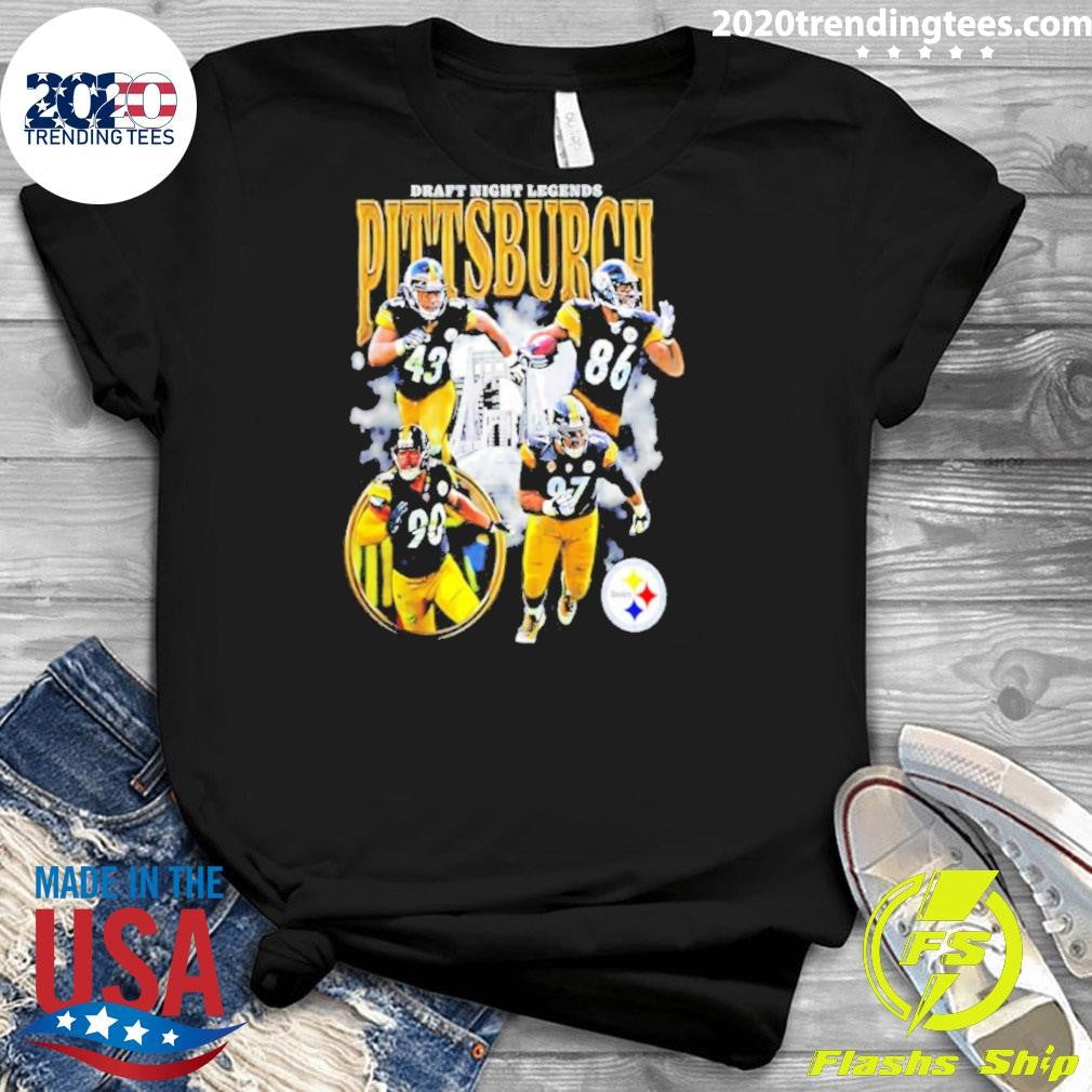 Pittsburgh Steelers Draft Night Legends Shirt