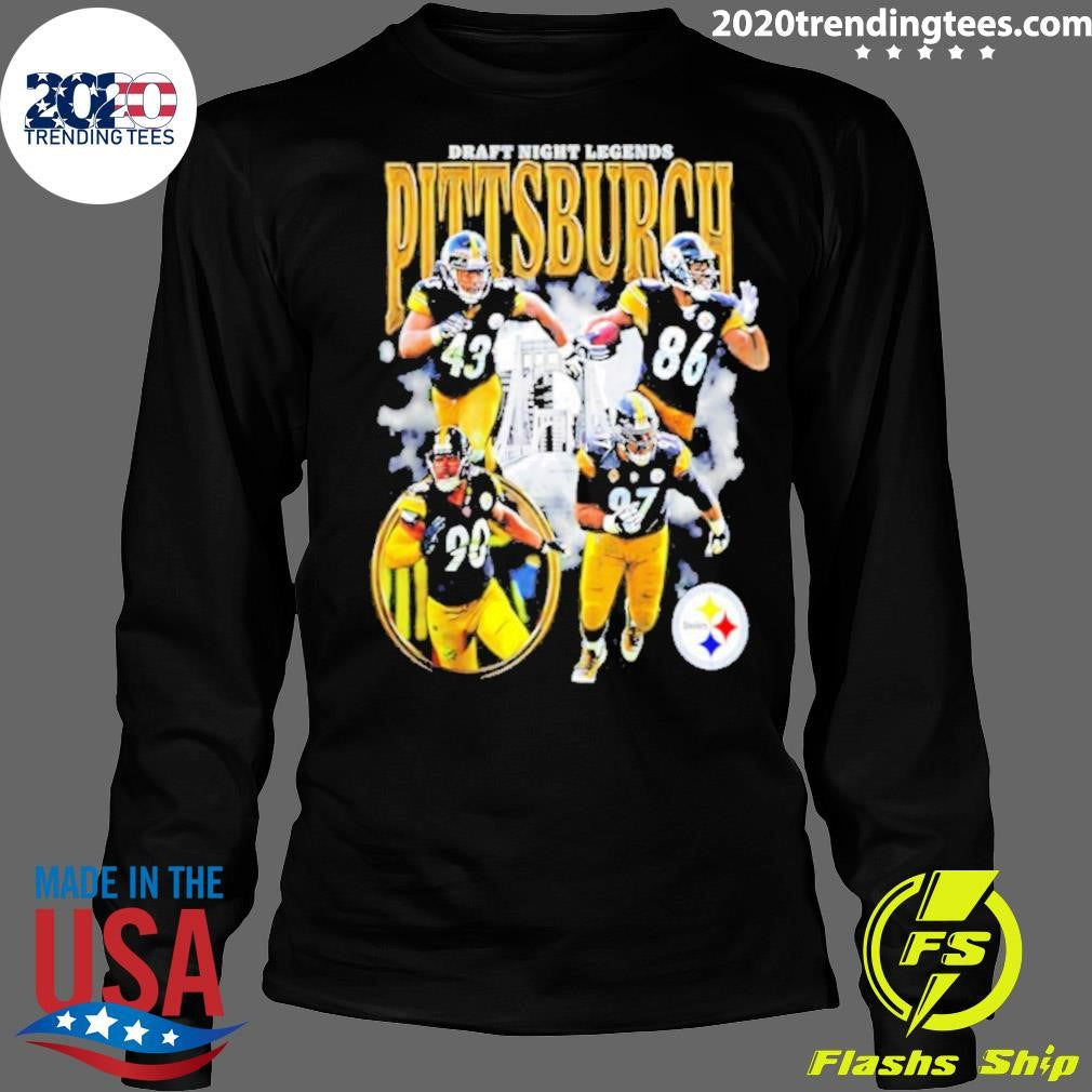 Pittsburgh Steelers Draft Night Legends Shirt