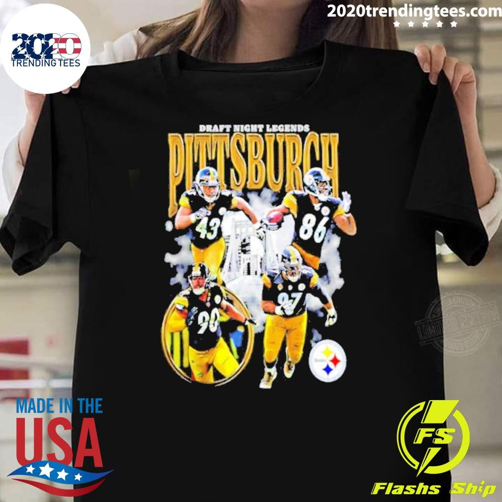 Pittsburgh Steelers Draft Night Legends Shirt