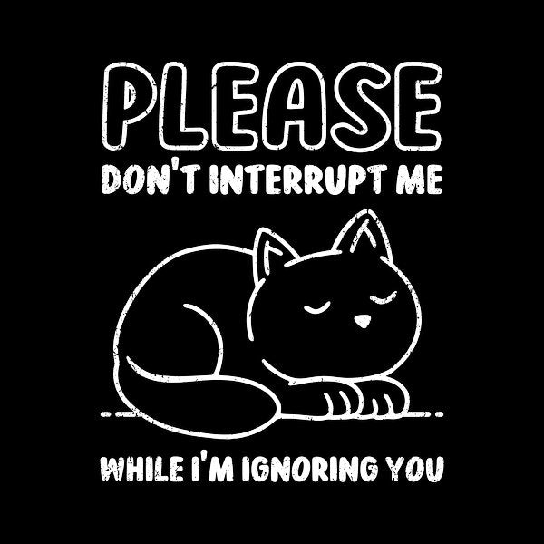 Please Dont Interrupt Me
