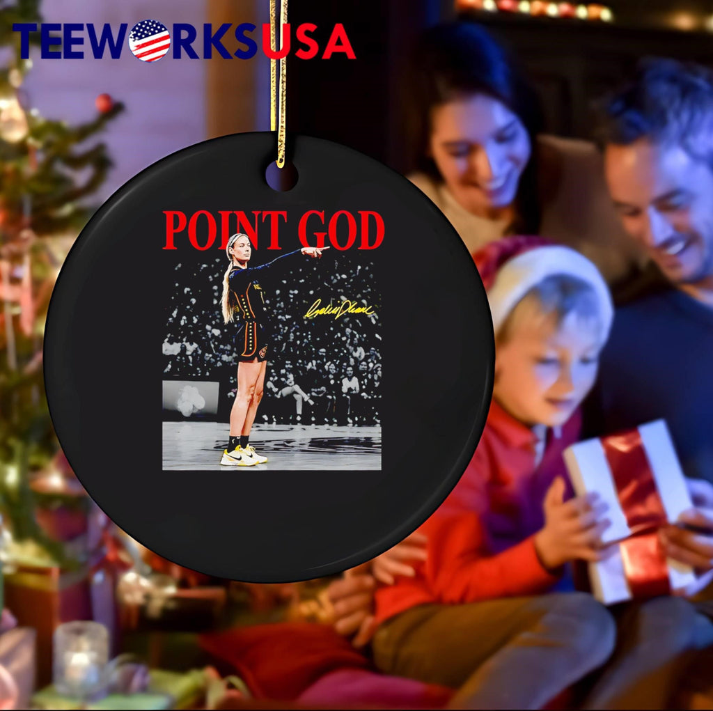 Point God Caitlin Clark Signature Pointing WNBA shirt