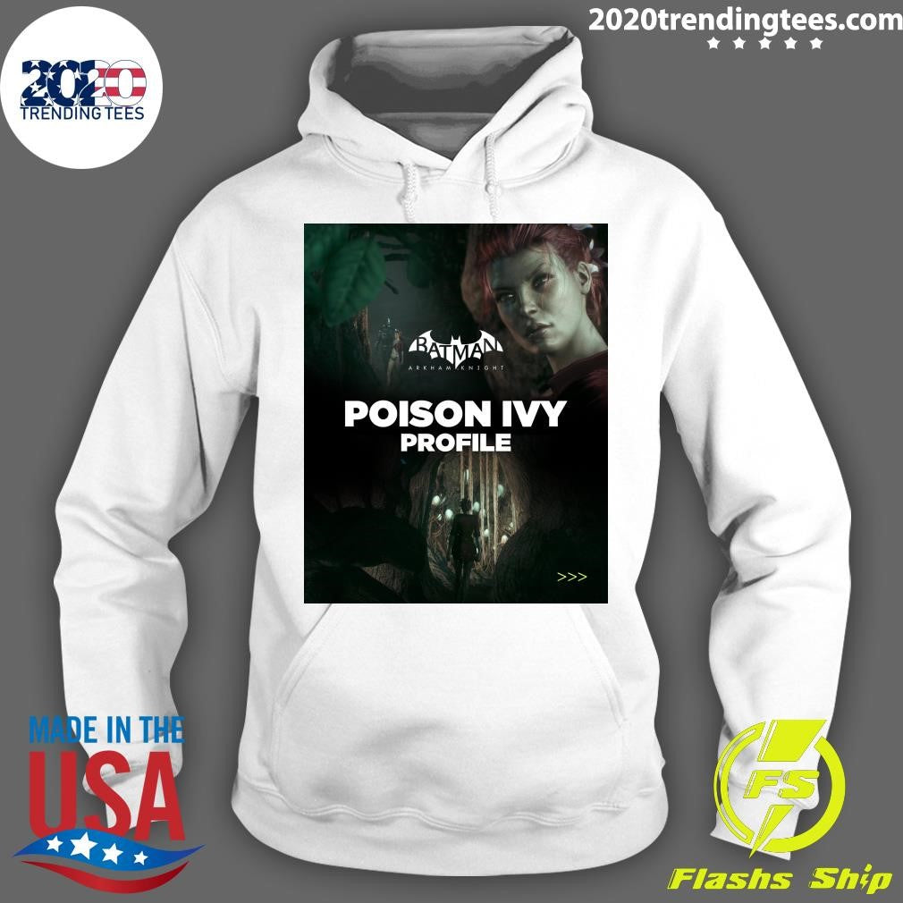 Poison Ivy Profile Batman Arkham Knight Shirt
