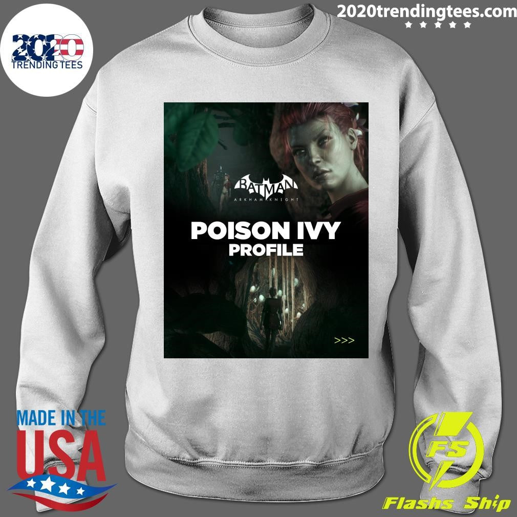 Poison Ivy Profile Batman Arkham Knight Shirt