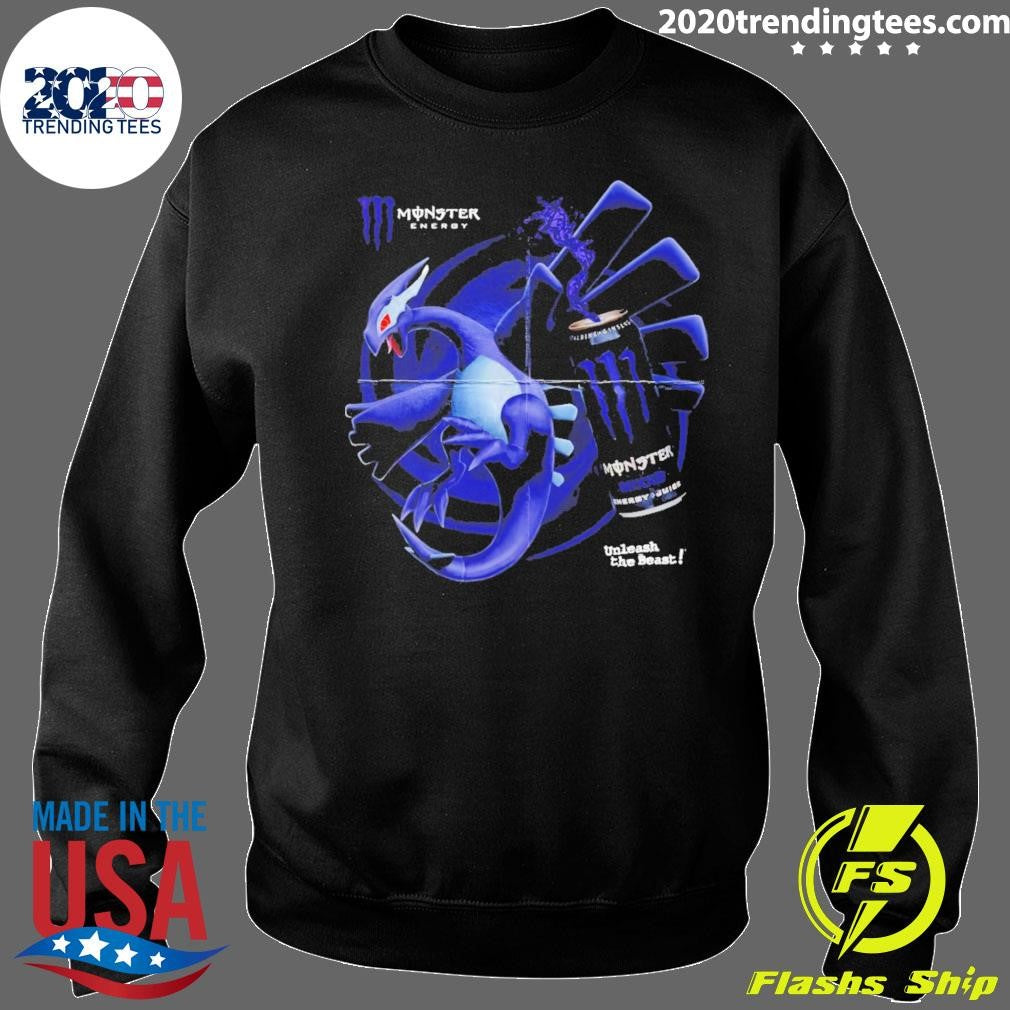 Pokémon Shadow Lugia Monster Energy Unleash The Beast Shirt