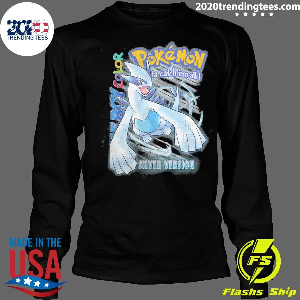 Pokémon Ta Catch ‘Em All Silver Version Vintage Shirt