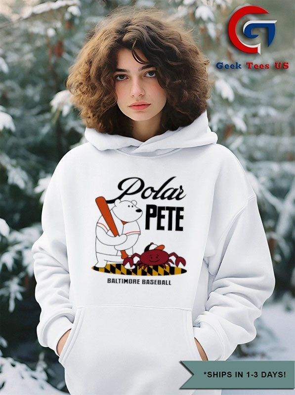Polar Pete Baltimore Orioles baseball shirt