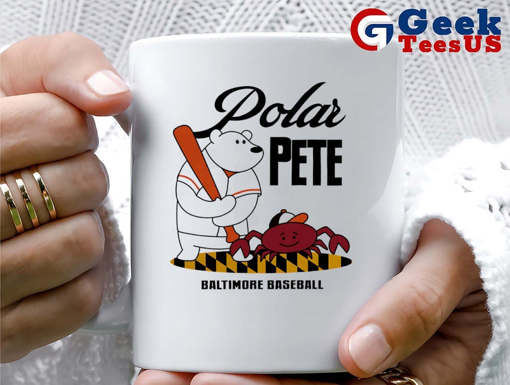 Polar Pete Baltimore Orioles baseball shirt