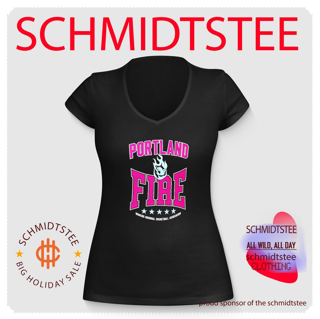 Portland Fire Starter WNBA Center Squeeze shirt